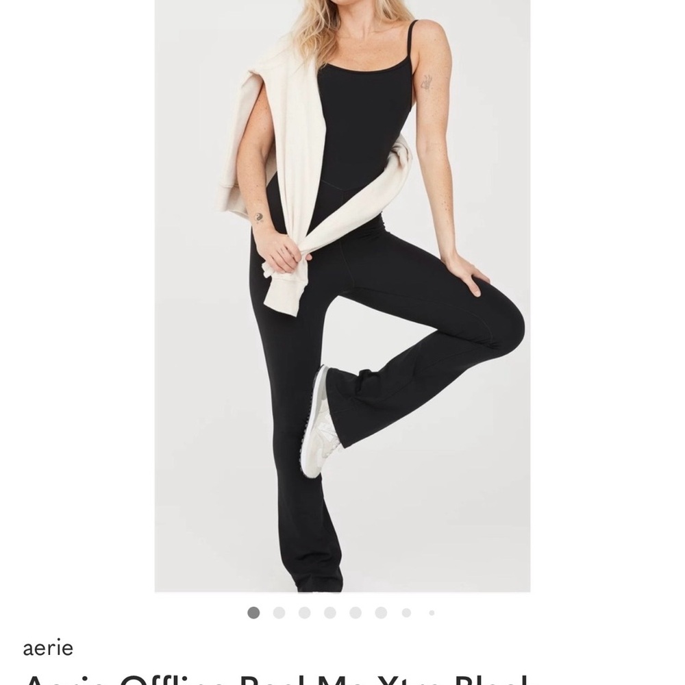 Aerie Classic Black Jumpsuit